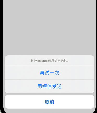 临高apple维修iPhone上无法正常发送iMessage信息