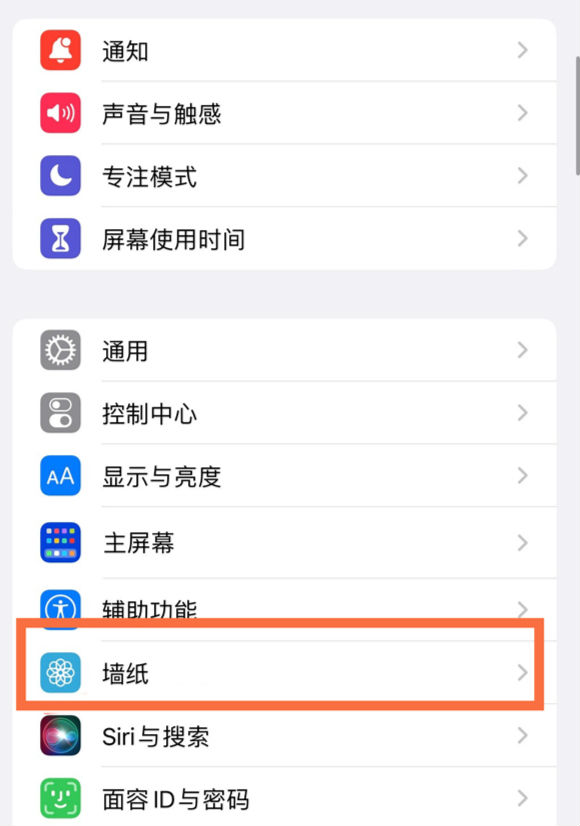 临高苹果14维修分享iPhone 14壁纸设置教程 