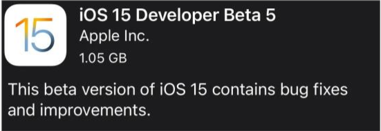临高苹果手机维修分享如何升级到iOS15.0 beta5 