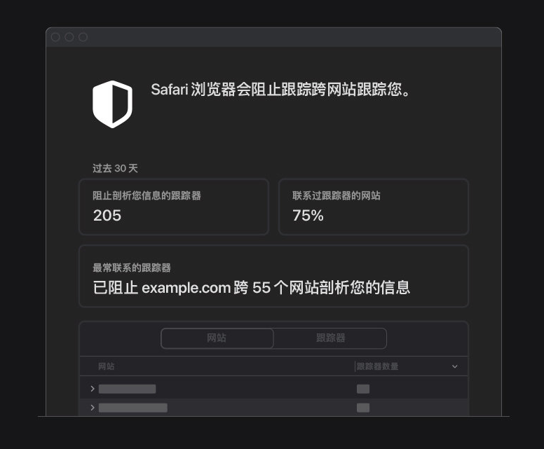 临高苹果手机维修分享如何在 Safari 浏览器中查看和打开隐私报告 