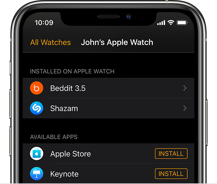 临高苹果手机维修分享如何在 Apple Watch 上下载应用 